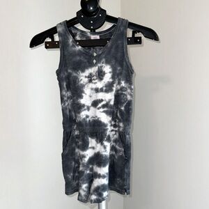 More Than Magic Girls Tie-Dye Romper - Size 7/8